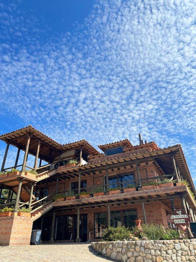 Hotel, Bungalows, Chalet Y Cabanas Aventura Park Villa De Leyva La Periquera Kültér fotó